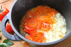 Айнтопф немецкий суп с нутом и мясными шариками - шаг 3 Айнтопф немецкий суп с нутом и мясными шариками - шаг 3