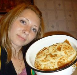 Американские блины на молоке - шаг 12 Американские блины на молоке - шаг 12