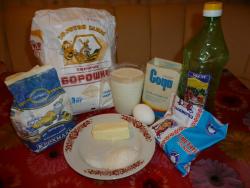 Американские блины на молоке - шаг 1 Американские блины на молоке - шаг 1