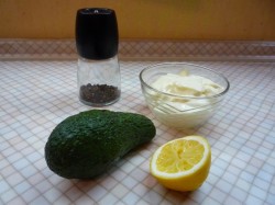 Авокадный майонез - шаг 1