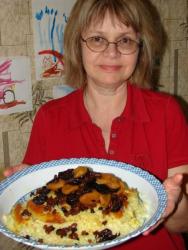 Азербайджанский сладкий плов с изюмом и сухофруктами - шаг 10