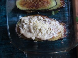 Баклажаны с овощами в духовке запеченные - шаг 8 Баклажаны с овощами в духовке запеченные - шаг 8