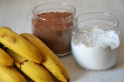 Банановое мороженое с какао - шаг 1