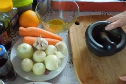 Баранина в фольге в духовке - шаг 2 Баранина в фольге в духовке - шаг 2