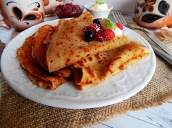 Блины из ржаной муки - шаг 7