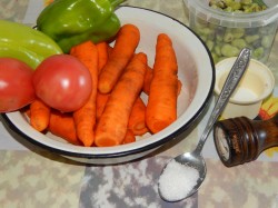 Бобы на зиму - шаг 1