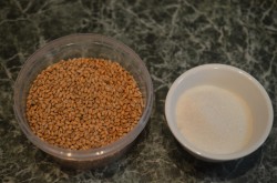 Брага на пшенице без дрожжей - шаг 1