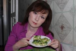 Брокколи на масле с яйцами - шаг 7 Брокколи на масле с яйцами - шаг 7