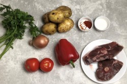 Буглама из баранины по азербайджански - шаг 1