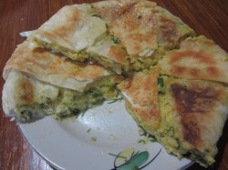 Быстрый слоеный сырный пирог - шаг 12 Быстрый слоеный сырный пирог - шаг 12