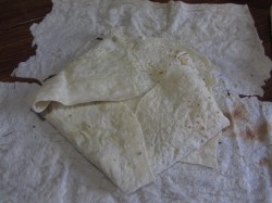 Быстрый слоеный сырный пирог - шаг 6 Быстрый слоеный сырный пирог - шаг 6