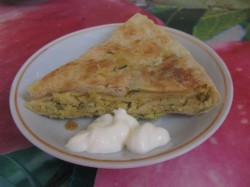 Быстрый слоеный сырный пирог - шаг 14 Быстрый слоеный сырный пирог - шаг 14