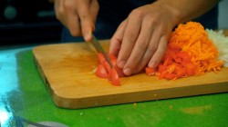 Быстрый суп с мясными тефтелями и картофеле и сладким перцем - шаг 11 Быстрый суп с мясными тефтелями и картофеле и сладким перцем - шаг 11