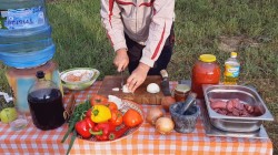 Грузинские чашушули в казане - шаг 2