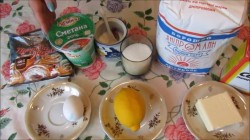 Домашнее лимонное печенье на сметане - шаг 1 Домашнее лимонное печенье на сметане - шаг 1
