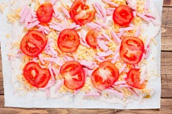 Фаршированный лаваш в духовке - шаг 5