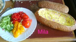 Фаршированный хлеб - шаг 7 Фаршированный хлеб - шаг 7