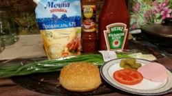 Гамбургер свойский - шаг 1 Гамбургер свойский - шаг 1