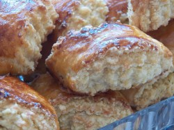 Гата и трубочки из слоеного теста - шаг 18