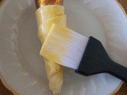 Гата и трубочки из слоеного теста - шаг 22