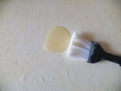 Гата и трубочки из слоеного теста - шаг 9