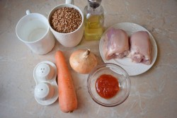 Гречка по купечески с курицей - шаг 1