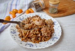 Гречка по купечески с курицей - шаг 8