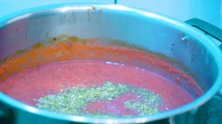 Грузинский соус Ткемали из слив с чесноком и специям на зиму - шаг 7 Грузинский соус Ткемали из слив с чесноком и специям на зиму - шаг 7