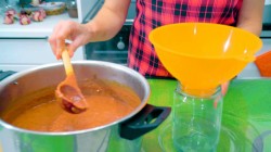 Грузинский соус Ткемали из слив с чесноком и специям на зиму - шаг 9 Грузинский соус Ткемали из слив с чесноком и специям на зиму - шаг 9