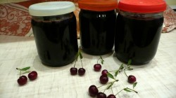 Густое вишневое варенье на сахаре многократной варки - шаг 10 Густое вишневое варенье на сахаре многократной варки - шаг 10