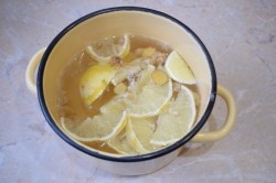 Имбирный чай с лимоном для похудения - шаг 4 Имбирный чай с лимоном для похудения - шаг 4