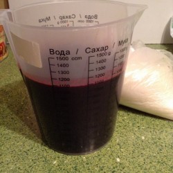 Желейное варенье из дикого винограда - шаг 6 Желейное варенье из дикого винограда - шаг 6