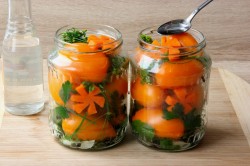 Желтые помидоры на зиму - шаг 7