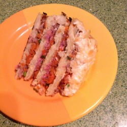 Закусочный капустный торт Праздничный - шаг 2 Закусочный капустный торт Праздничный - шаг 2