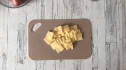 Картошка гармошка с сыром - шаг 3 Картошка гармошка с сыром - шаг 3