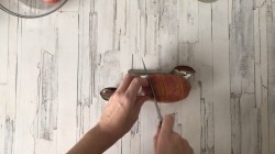 Картошка гармошка с сыром - шаг 4 Картошка гармошка с сыром - шаг 4