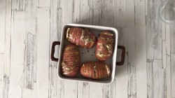 Картошка гармошка с сыром - шаг 6 Картошка гармошка с сыром - шаг 6