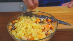 Классический винегрет с консервированной фасолью - шаг 8 Классический винегрет с консервированной фасолью - шаг 8