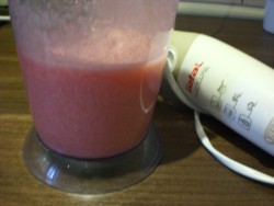 Клюквенный мусс с манкой - шаг 11