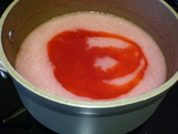 Клюквенный мусс с манкой - шаг 9