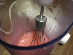 Клюквенный мусс с манкой - шаг 10