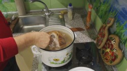 Копчение грудинки (подчеревка) в домашних условиях - шаг 1 Копчение грудинки (подчеревка) в домашних условиях - шаг 1