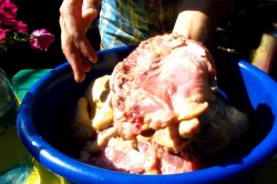 Курица холодного копчения в коптильне - шаг 2