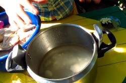 Курица холодного копчения в коптильне - шаг 4