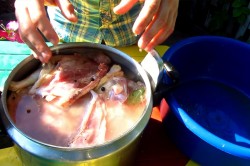 Курица холодного копчения в коптильне - шаг 7