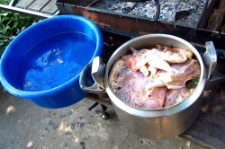 Курица холодного копчения в коптильне - шаг 8