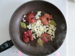 Куриная печень с брокколи и овсяно-протеиновым соусом - шаг 4