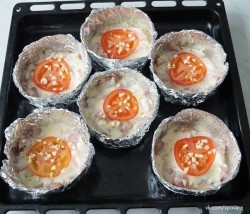 Запеченное филе курицы в фольге Сюрприз - шаг 7 Запеченное филе курицы в фольге Сюрприз - шаг 7