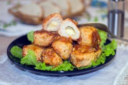 Куриные митболы с сыром в томатном соусе - шаг 30 Куриные митболы с сыром в томатном соусе - шаг 30