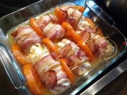 Куриные рулетики с помидором и фетой - шаг 5